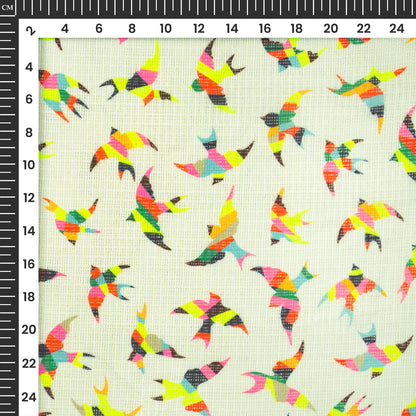 NeonKota Flight : Bird-Inspired Digital Print Neon Kota For Visionary Designers