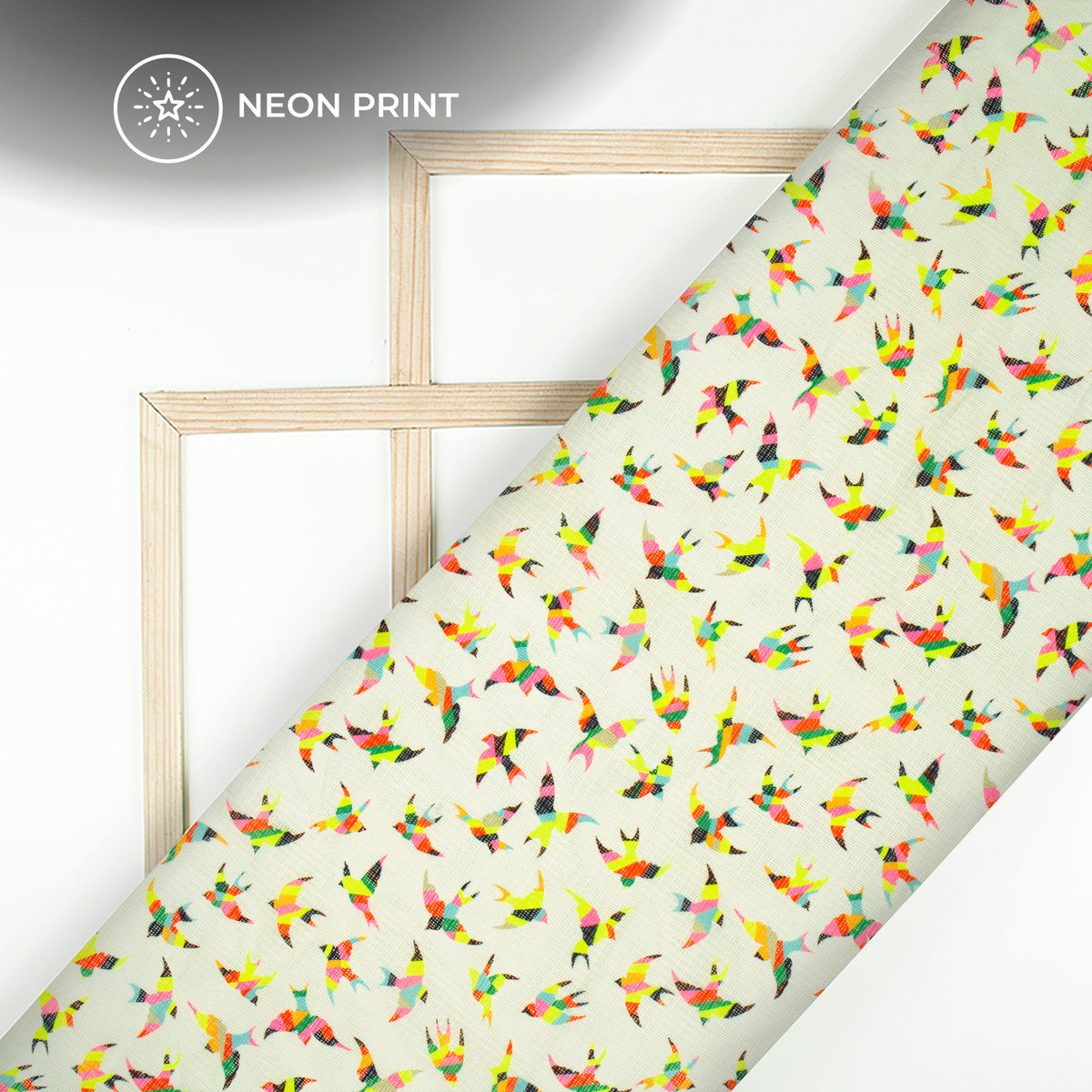 NeonKota Flight : Bird-Inspired Digital Print Neon Kota For Visionary Designers