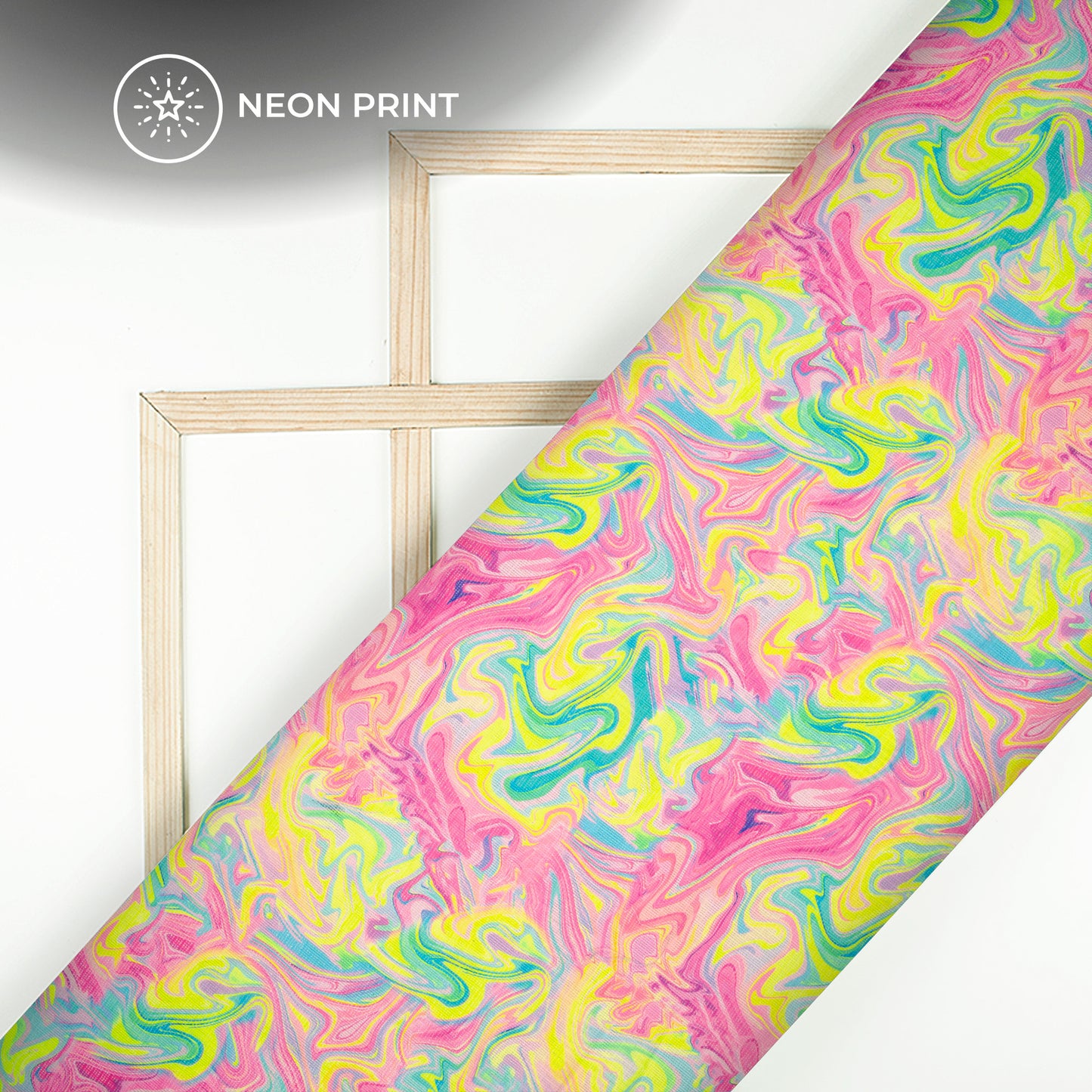 NeonKota Voltage - Digital Print Kota Doria In Marble Prints That Pop