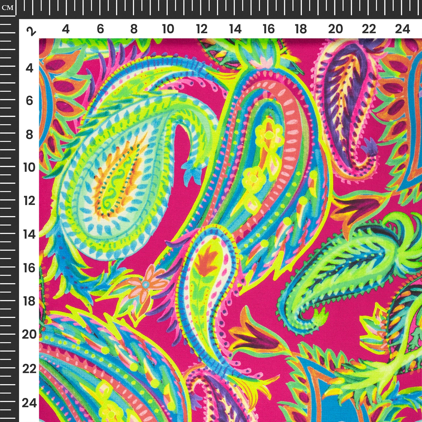Fablab Neon - Japan Satin Neon Digital Print Fabric For Trendsetters