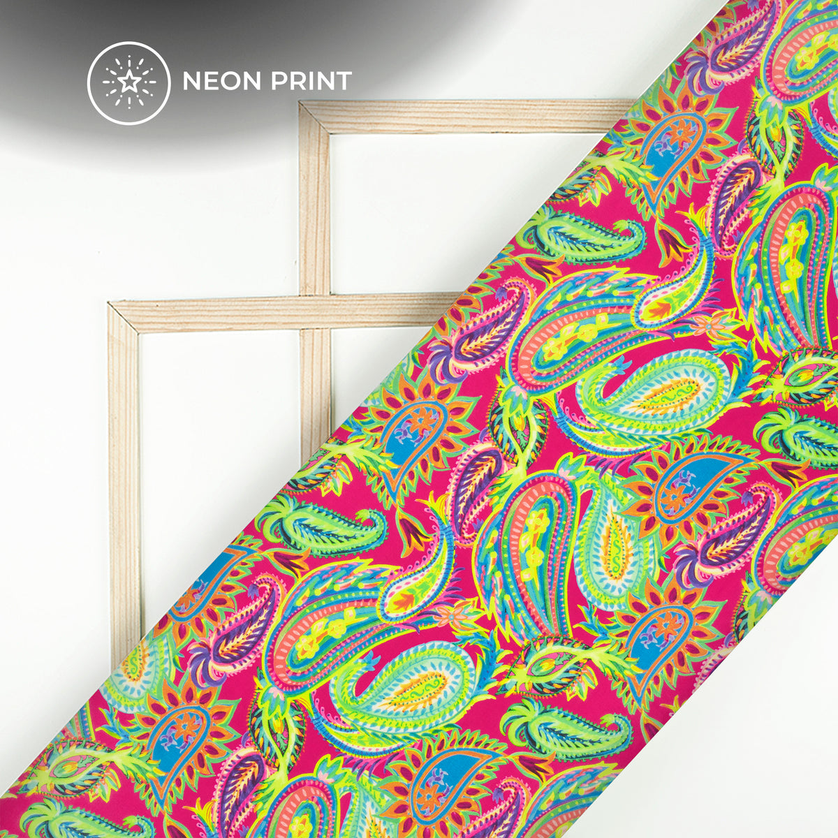 Fablab Neon - Japan Satin Neon Digital Print Fabric For Trendsetters