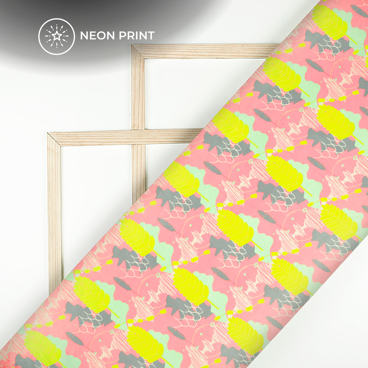 Neoncraft - Digital Print Neon Japan Satin Fabric For Fashion Makers