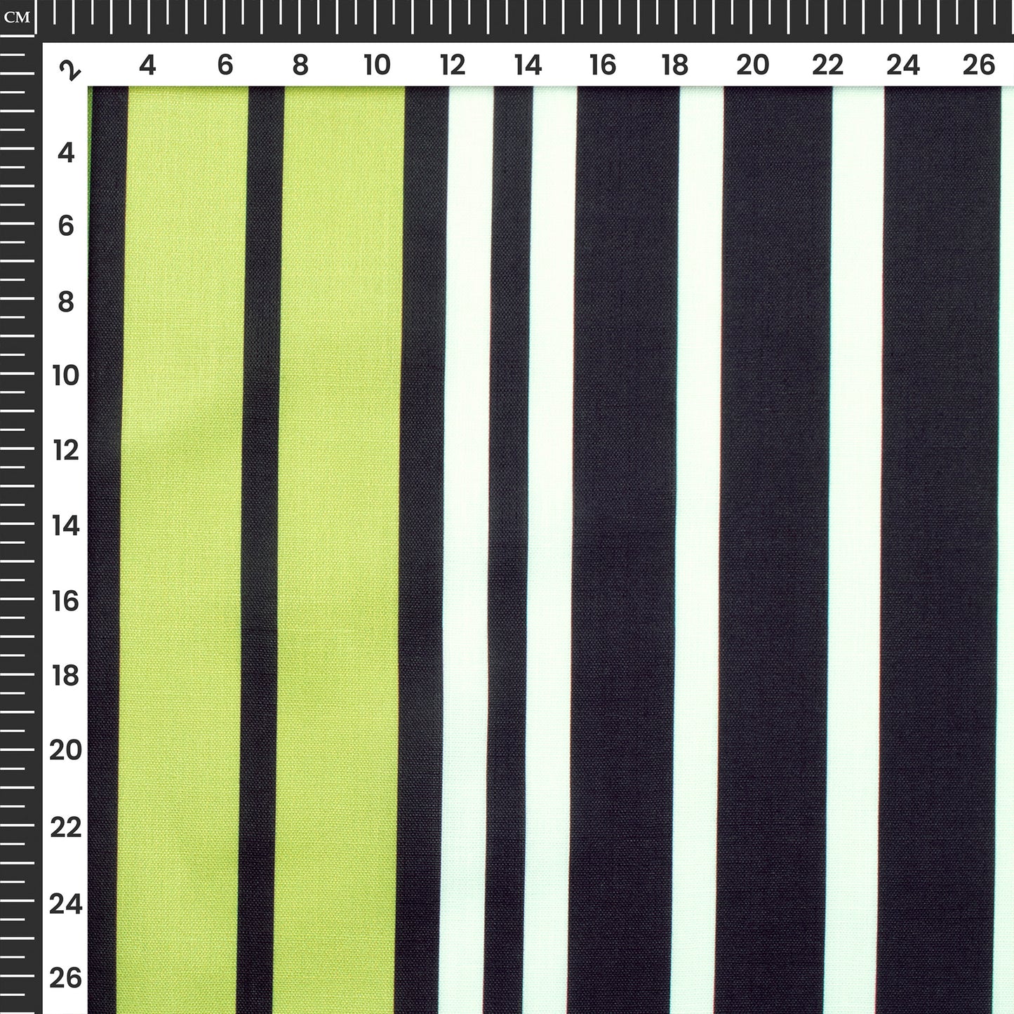 2025 Fabric Hit - Striped Digital Print Poly Linen Fabric For DIY