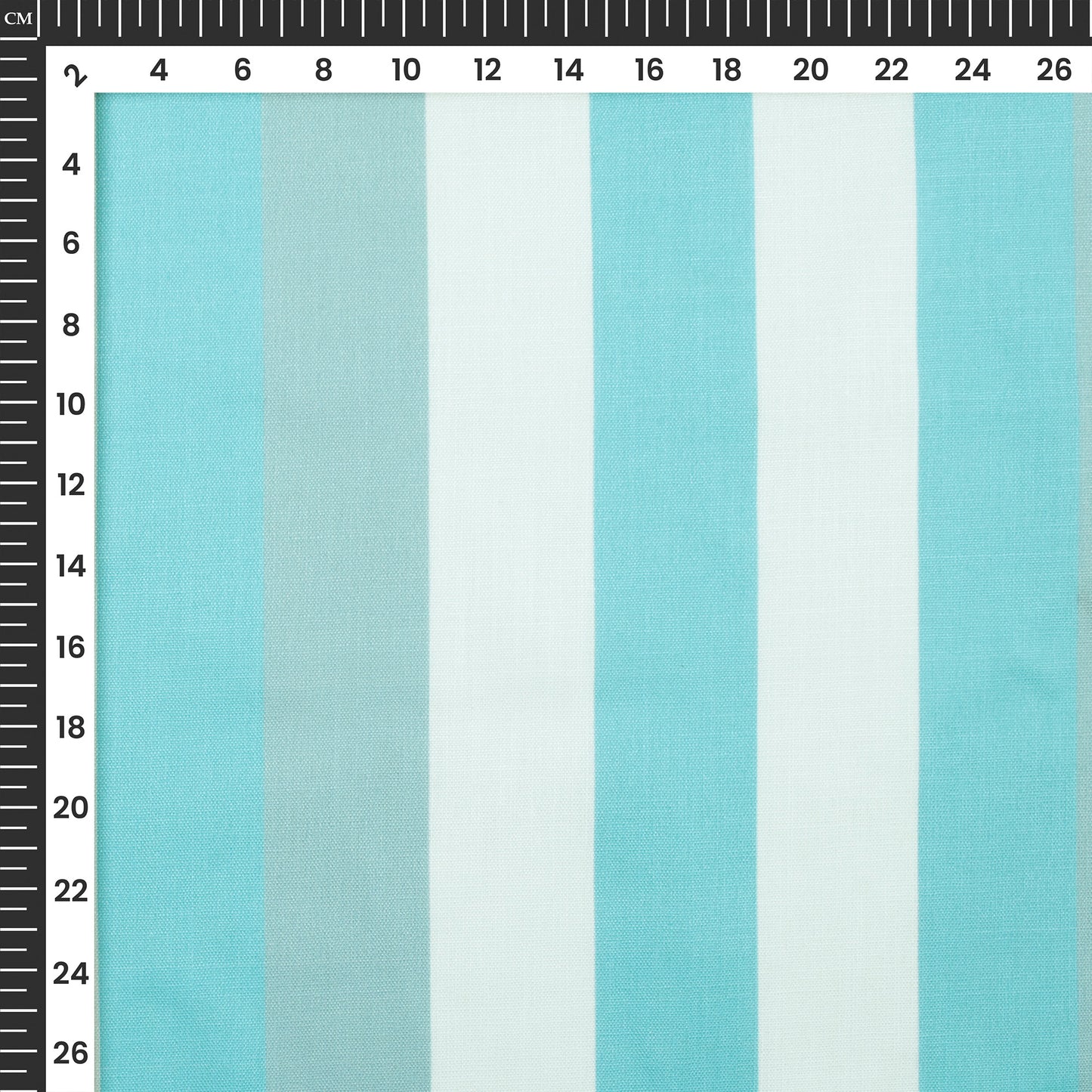 #1 Style Choice - Stripes Digital Print Poly Linen fabric