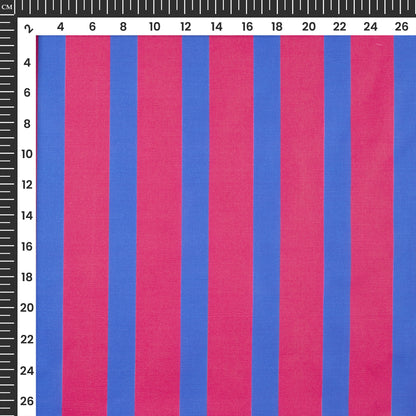 DIY-Ready Striped Digital Print Poly Linen Fabric -Top Pick For 2026