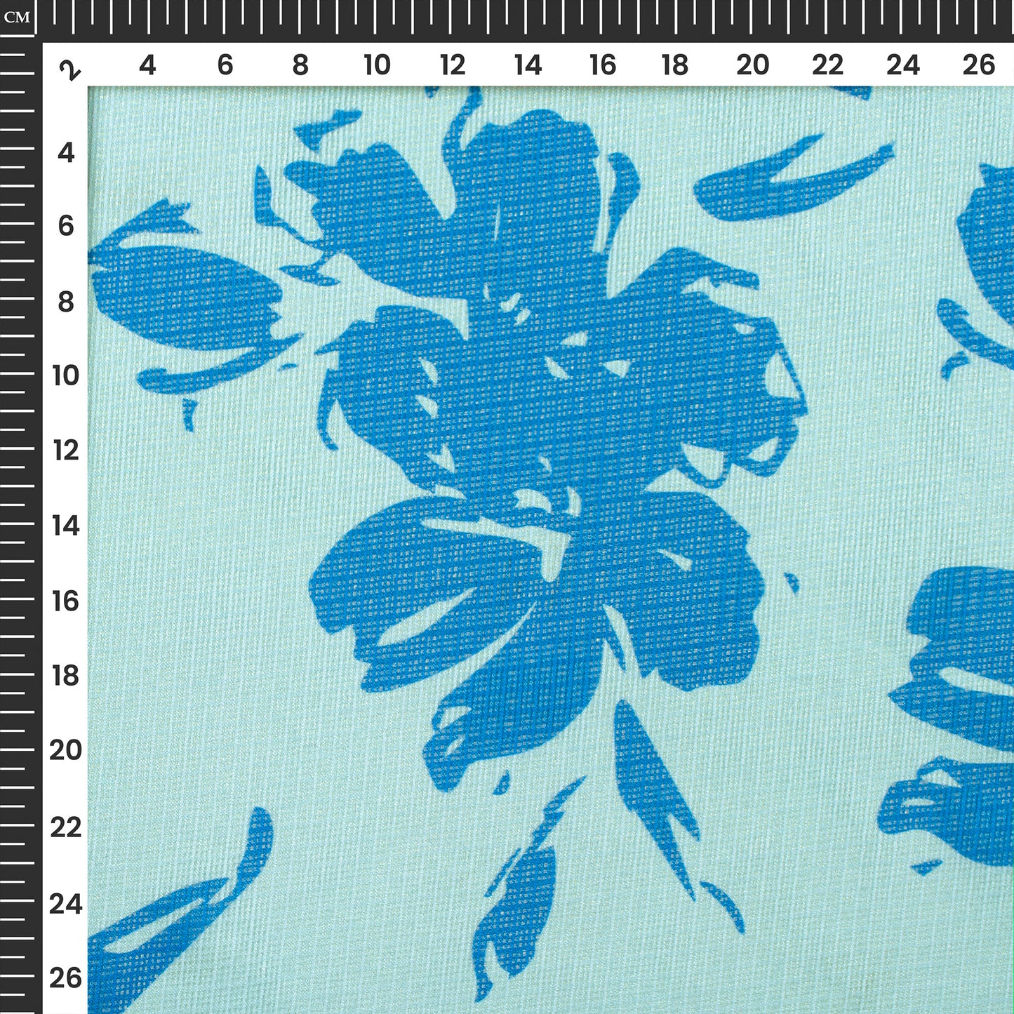 Scroll-Stopping Digital Print Floral Kota Doria Fabric For Everyday Style
