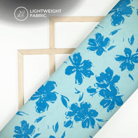 Scroll-Stopping Digital Print Floral Kota Doria Fabric For Everyday Style