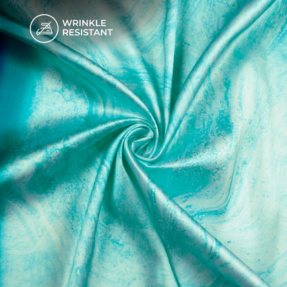Fluid Marble Digital Print on Premium Japan Satin Fabric