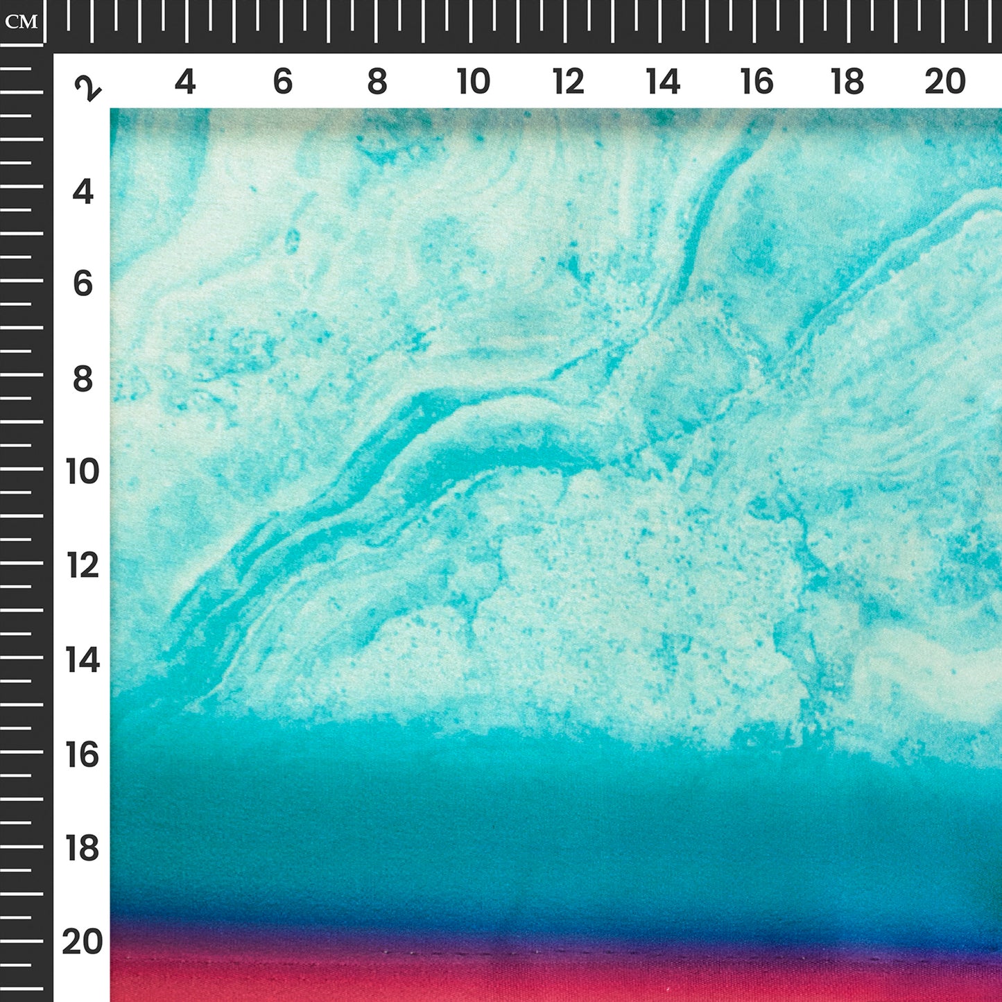Fluid Marble Digital Print on Premium Japan Satin Fabric
