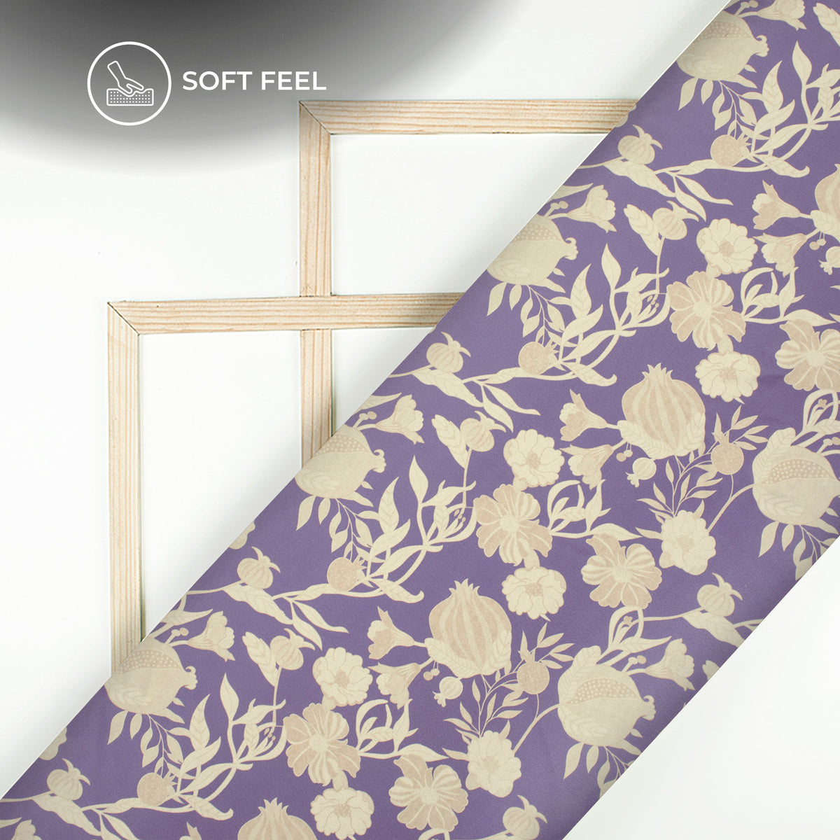 Top Selling Floral Digital Print Japan Satin Fabric