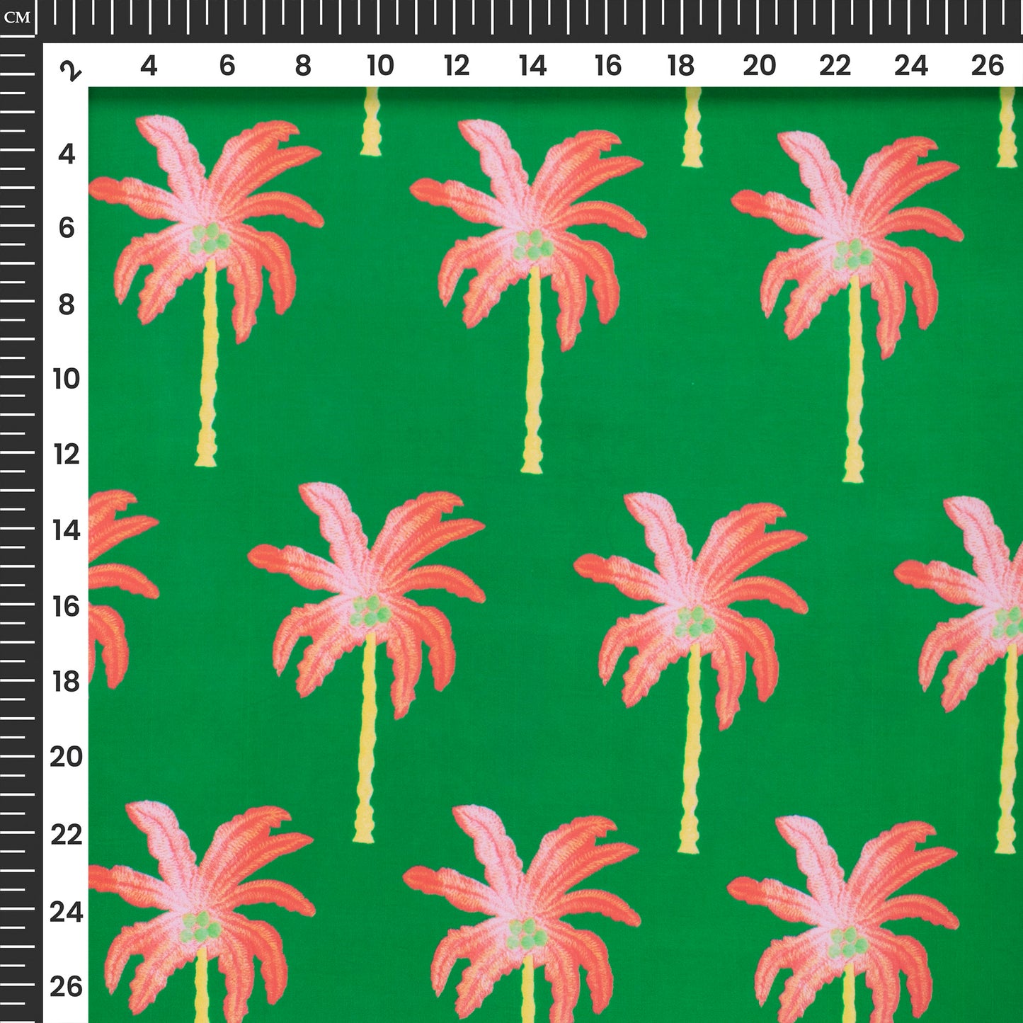 Jungle Fantasy in Bloom Floral Digital Print Imported Satin Fabric