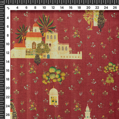 Vintage Bloom Vibe - #1 Art Tusser Silk Fabric 2026