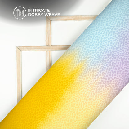 Four Color Shades Ombre Pattern Digital Print Dobby Satin Fabric