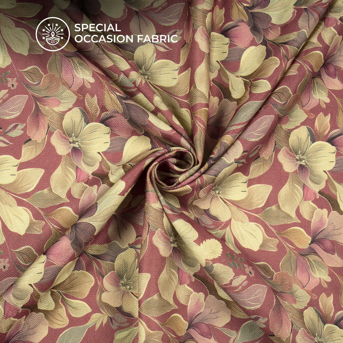 New Shiraz Thousand Floral Digital Print Elegant Blend Pashmina Fabric