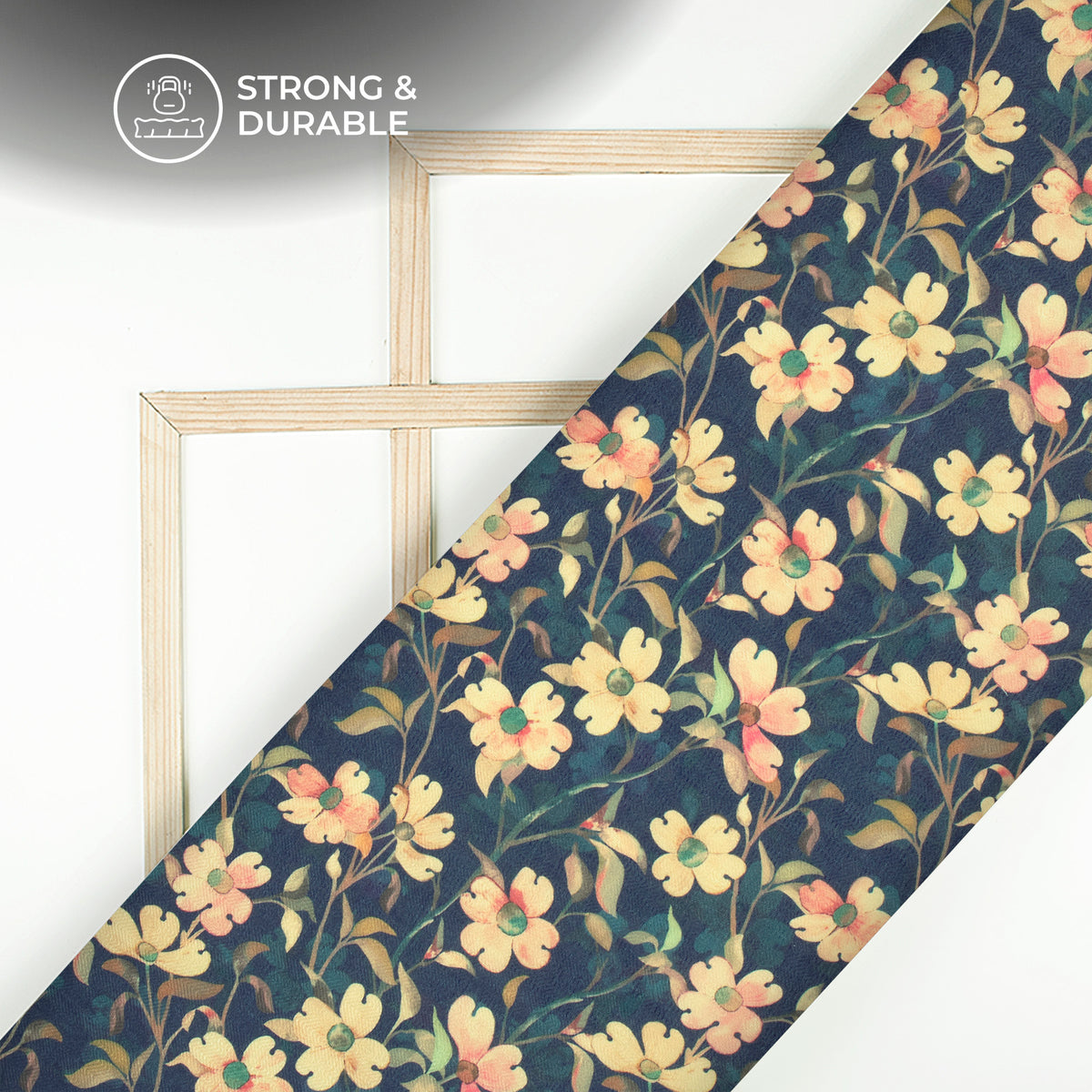 Thousand Floral Digital Print Elegant Blend Pashmina Fabric