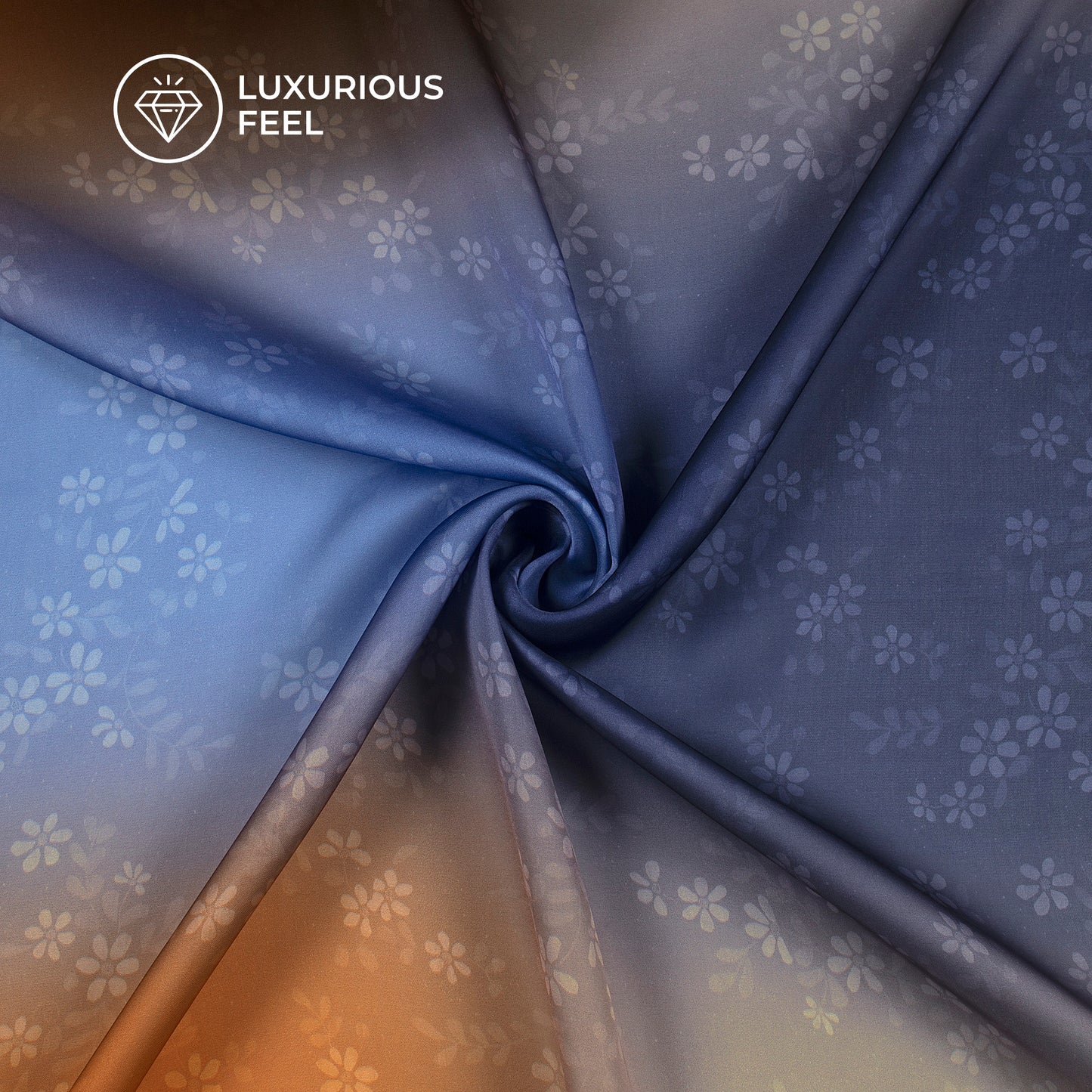 #1 Designer Choice Digital Print Georgette Satin Fabric