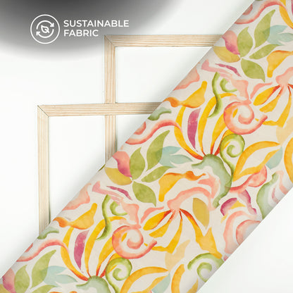 Summer Special Multi Color Floral Digital Print Poly Chiffon Fabric