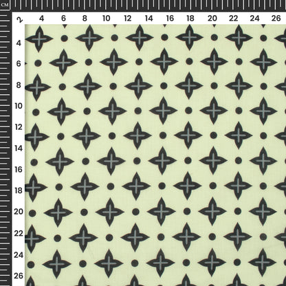 Motifs Design Digital Print Poly Cambric Fabric