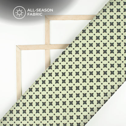 Motifs Design Digital Print Poly Cambric Fabric