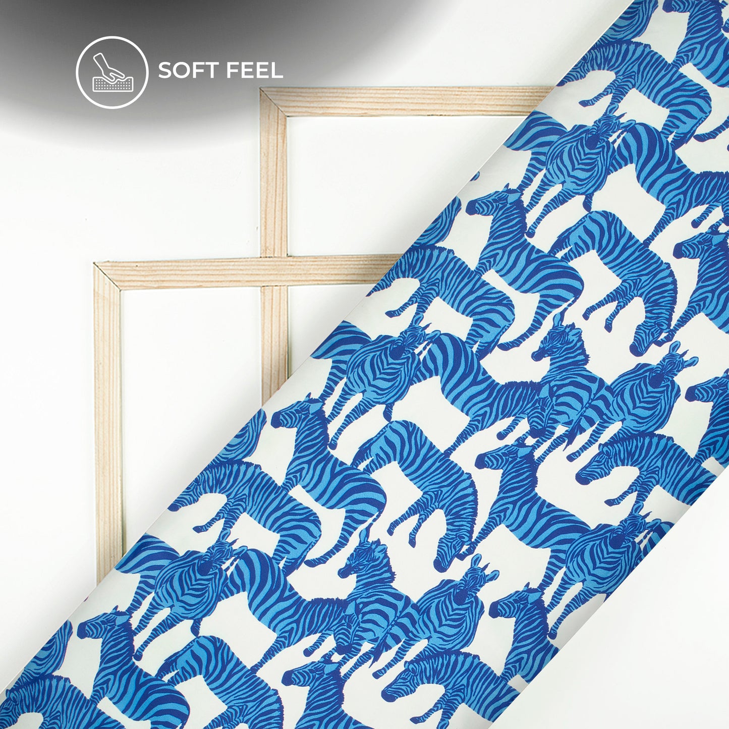 Wholesale Special Zebra Print Digital Print Japan Satin Fabric