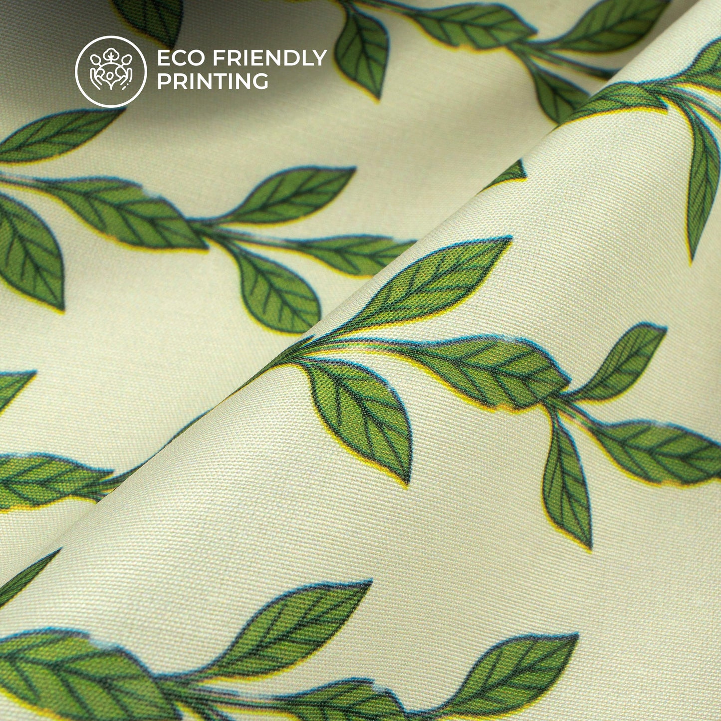 Destiny Talk Botanical Digital Print Muslin Fabric