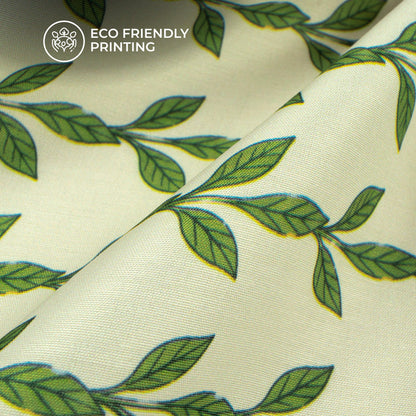 Destiny Talk Botanical Digital Print Muslin Fabric