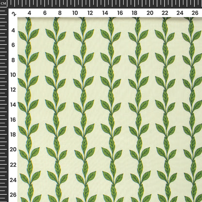 Destiny Talk Botanical Digital Print Muslin Fabric