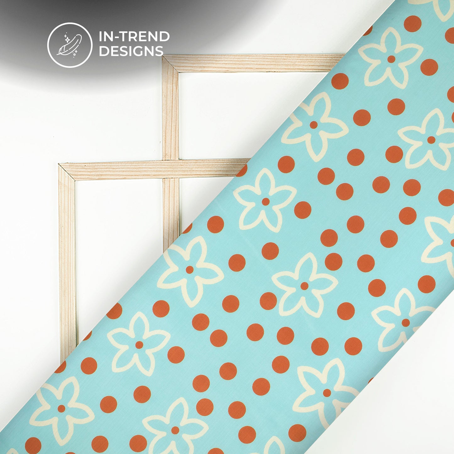 Feel Someone Special Daisy Digital Print Muslin Fabri