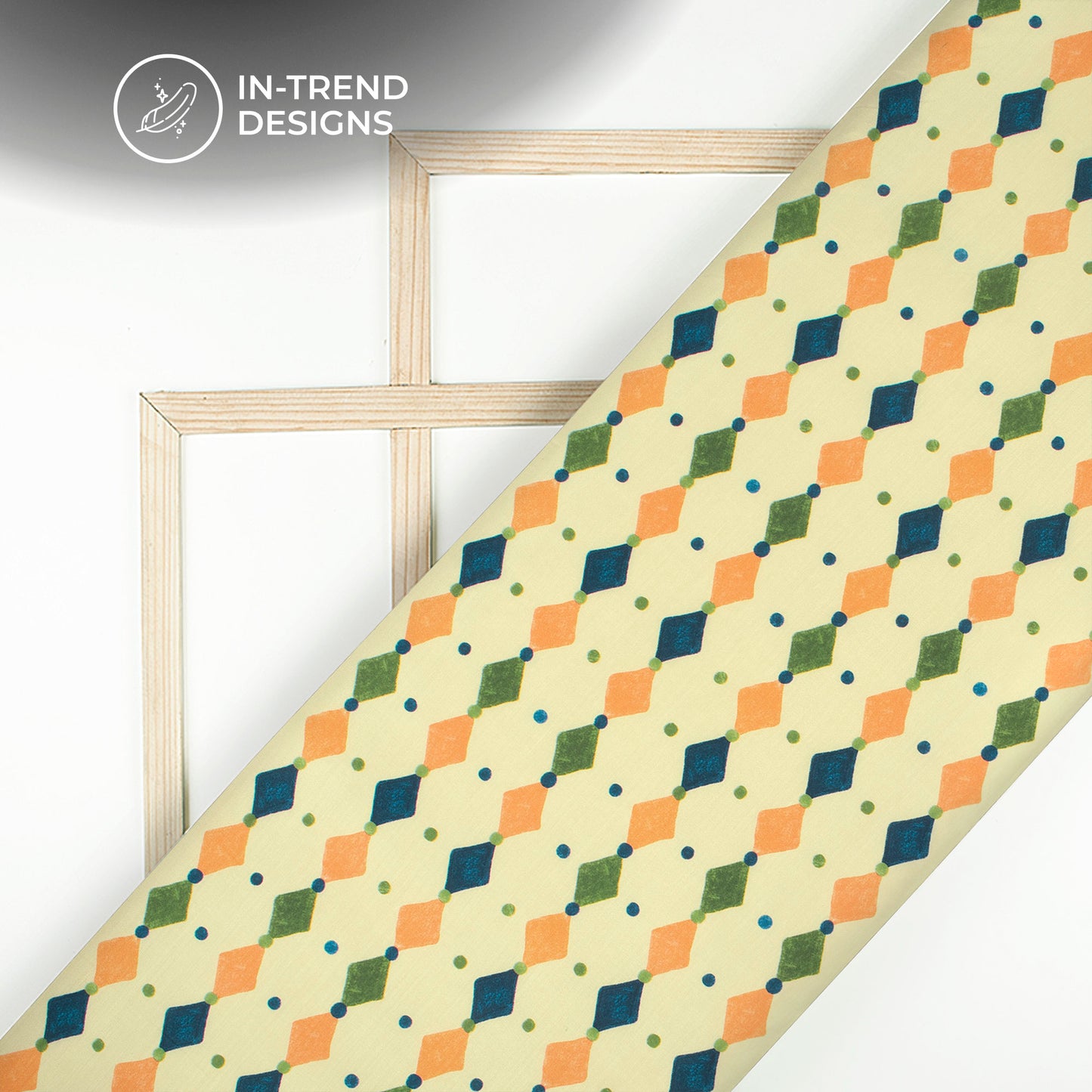 Special Moment Diamond Digital Print Muslin Fabric