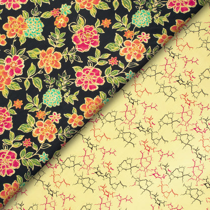 Export Quality Floral Digital Print Viscose Muslin Fabric