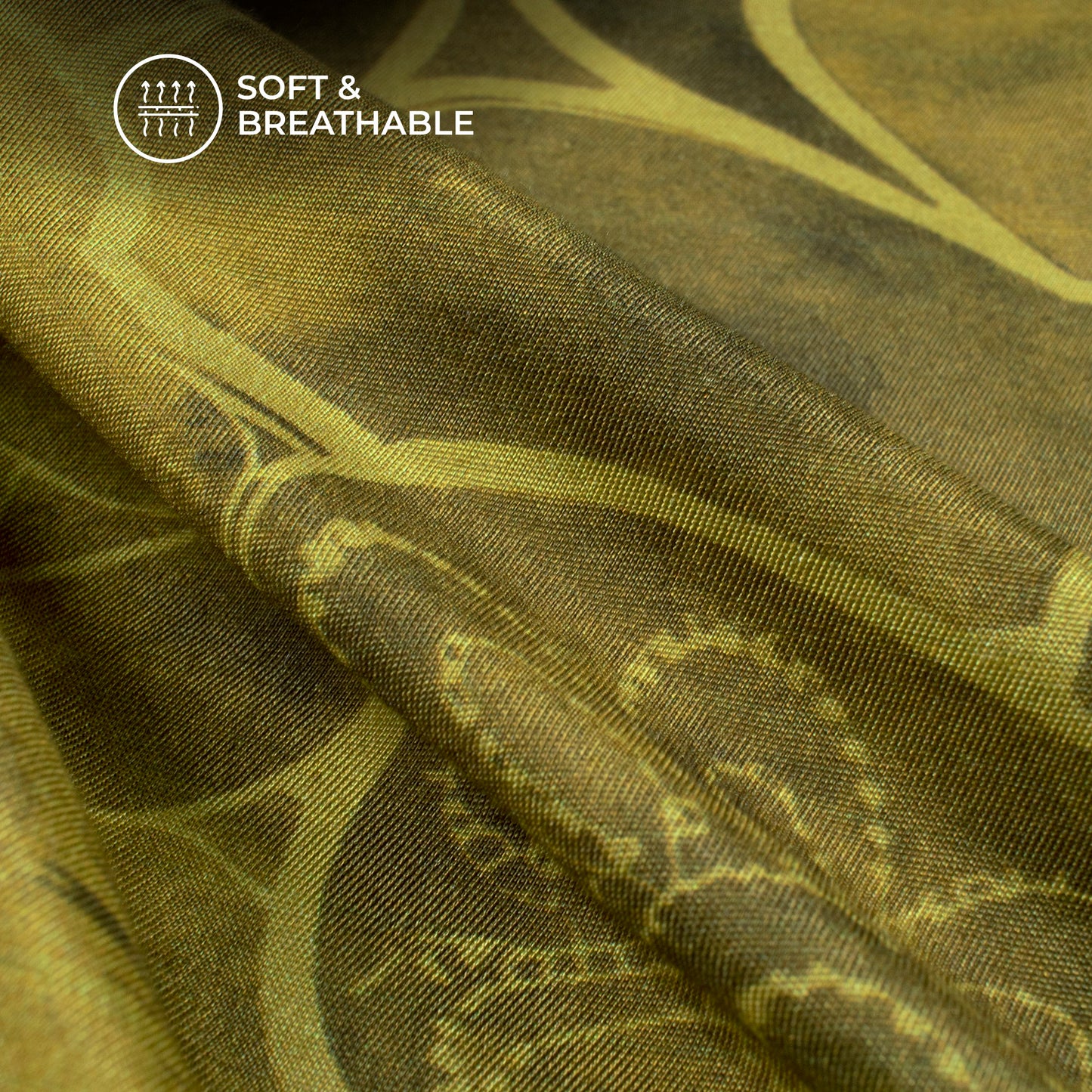 Everyday Luxe Digital Print Viscose Muslin Fabric