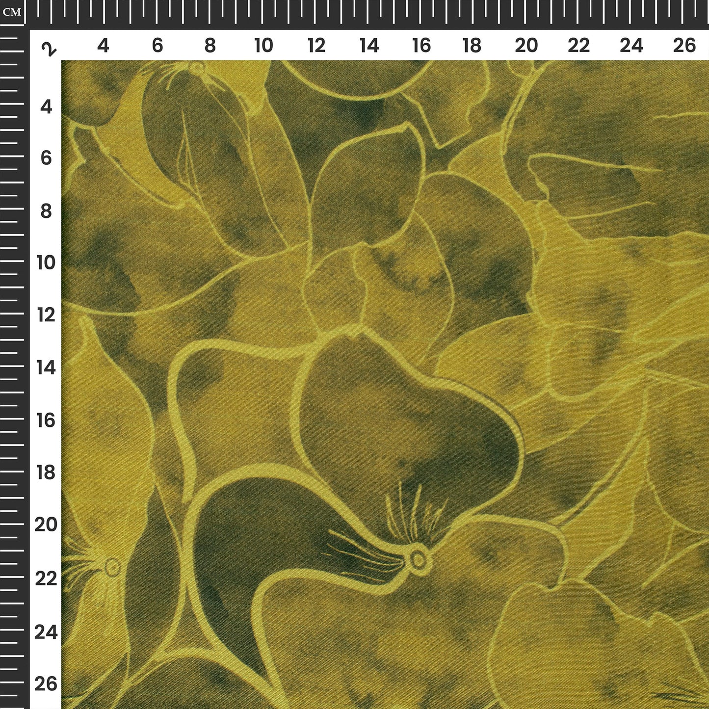 Everyday Luxe Digital Print Viscose Muslin Fabric