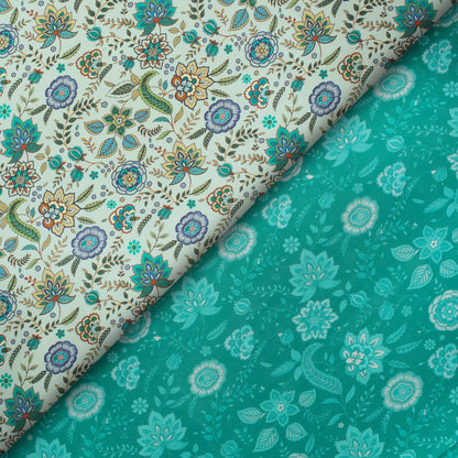 Crafted for Fashion Labels Digital Print Viscose Muslin Fabric