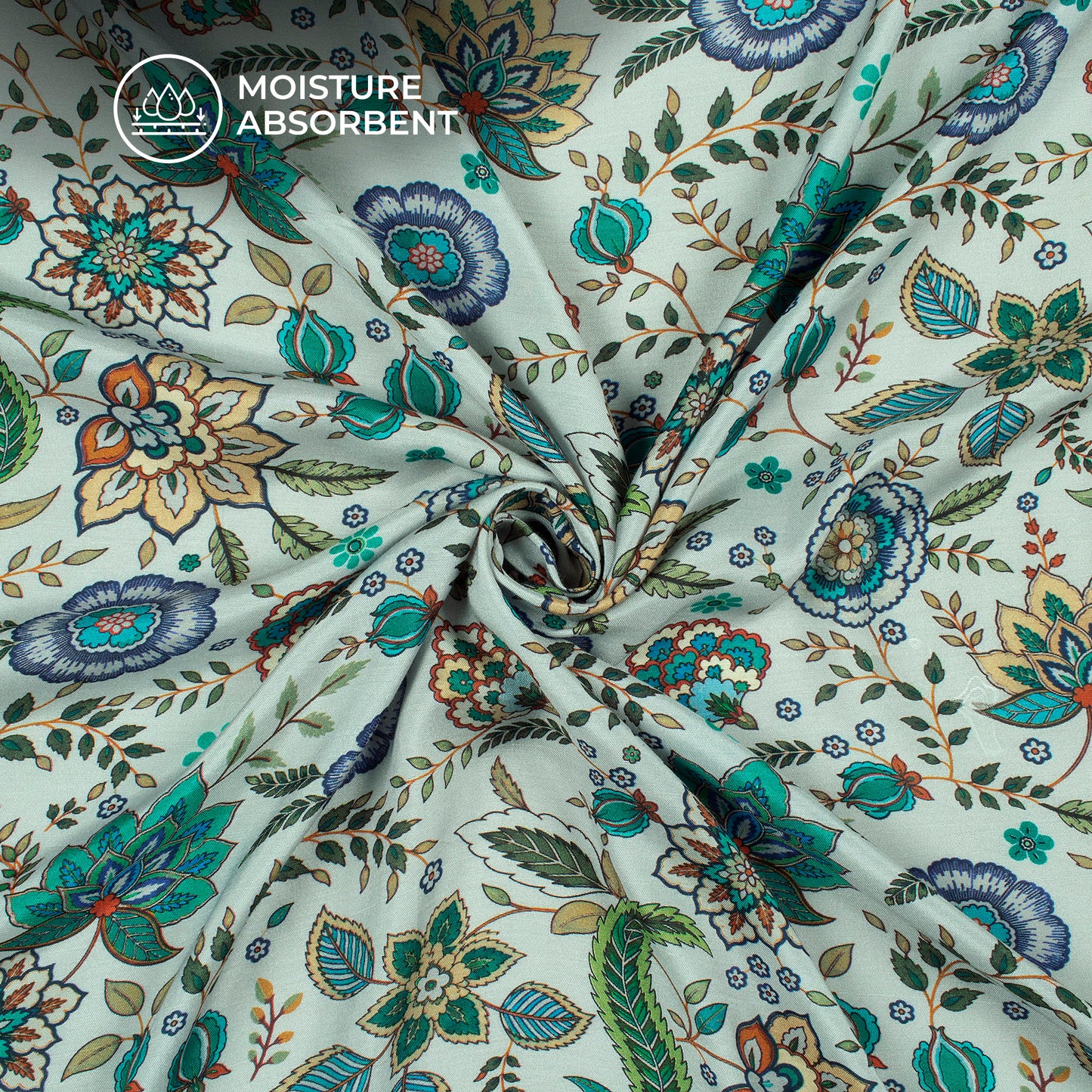 Curated Print Story Digital Print Viscose Muslin Fabric