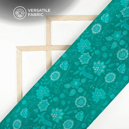 Crafted for Fashion Labels Digital Print Viscose Muslin Fabric