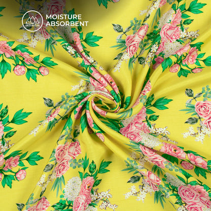 Future Classic Digital Print Viscose Muslin Fabric