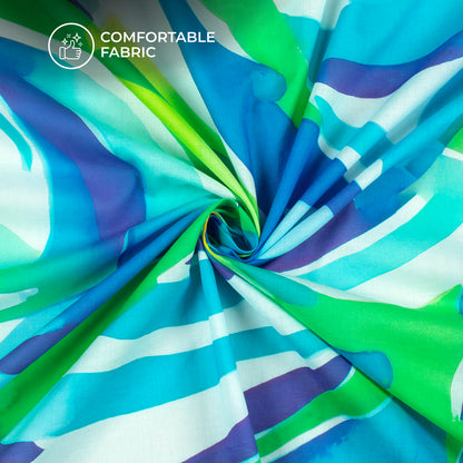Festive Designer Floral Edit - Digital Print Cotton Cambric Fabric