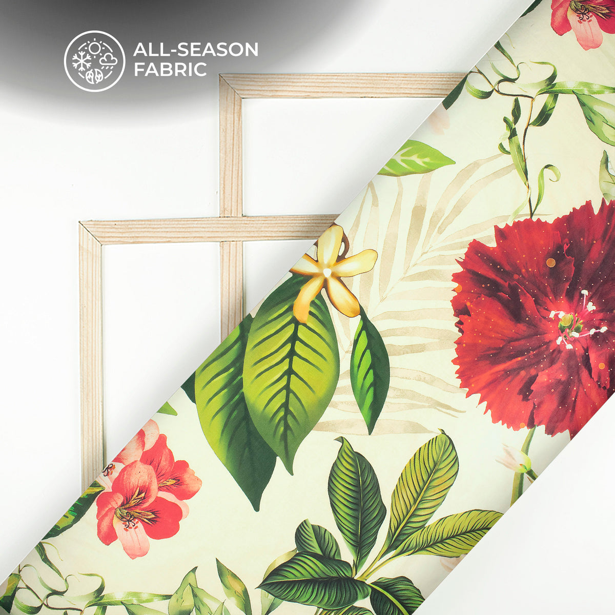 Fast Moving Collection - Digital Print Cotton Cambric Fabric