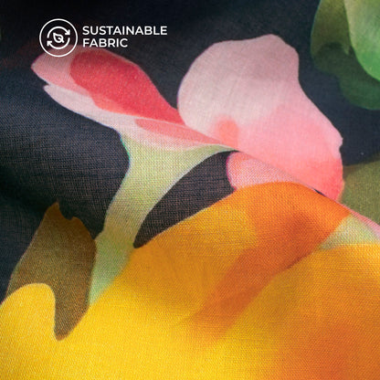 Made for Fashion Designers | Digital Print Cotton Mulmul Fabric