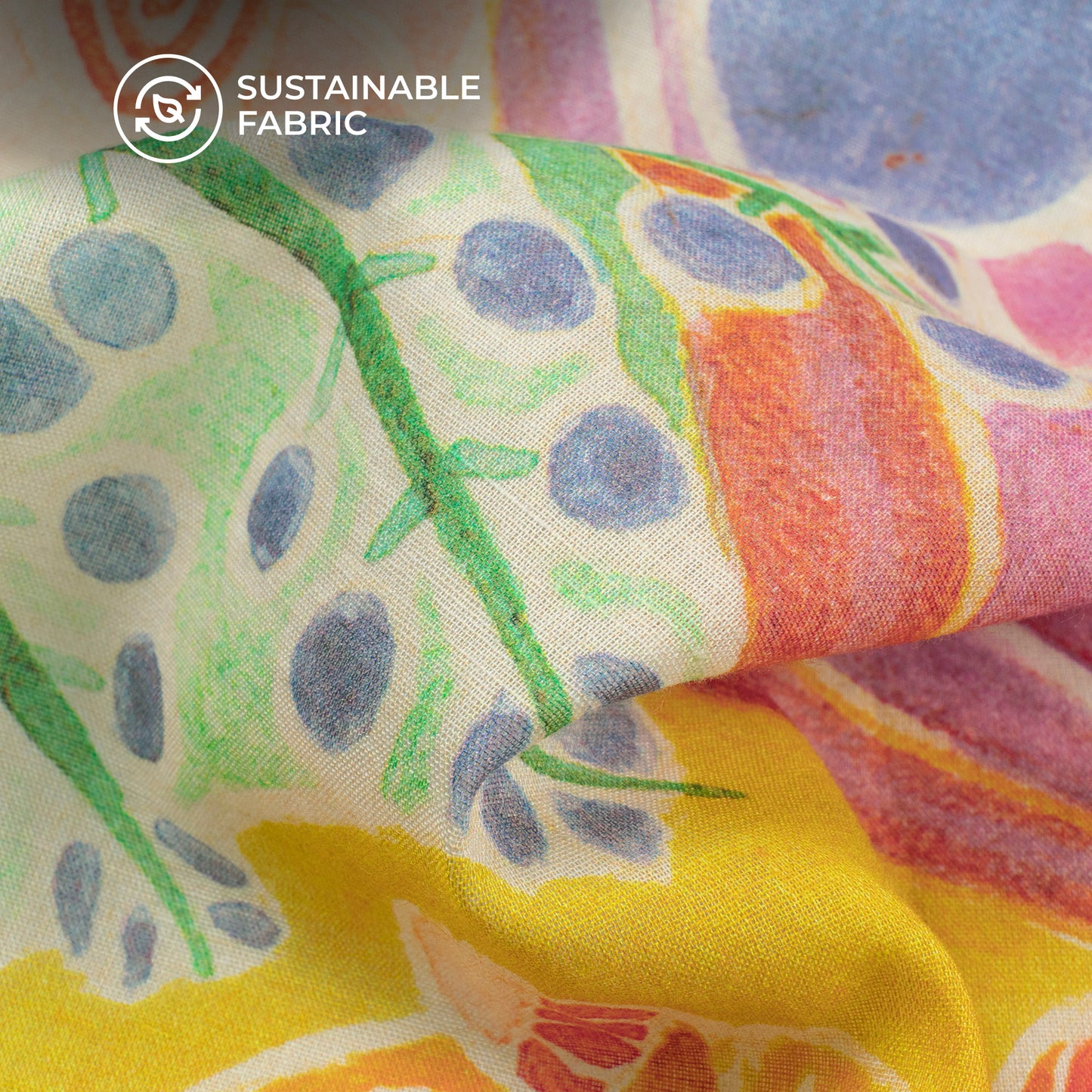 Editor's Pick | Floral Digital Print Cotton Mulmul Fabric