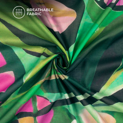 Style Upgrade | Floral Digital Print Cotton Mulmul Fabric