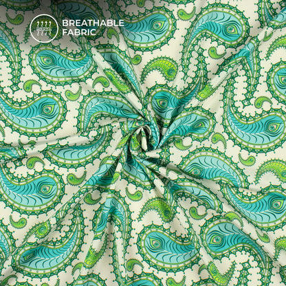 Govinda Grace Digital Print Crepe Silk Fabric