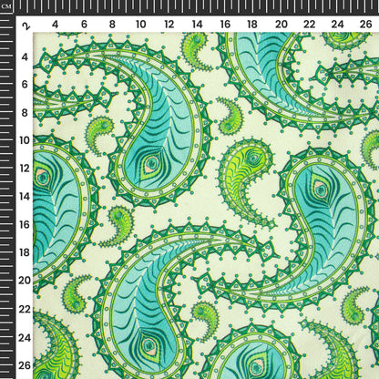 Govinda Grace Digital Print Crepe Silk Fabric