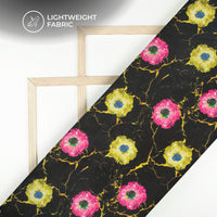 Premium Imported Look Poly Chinnon Chiffon Fabric - Exclusive Prints