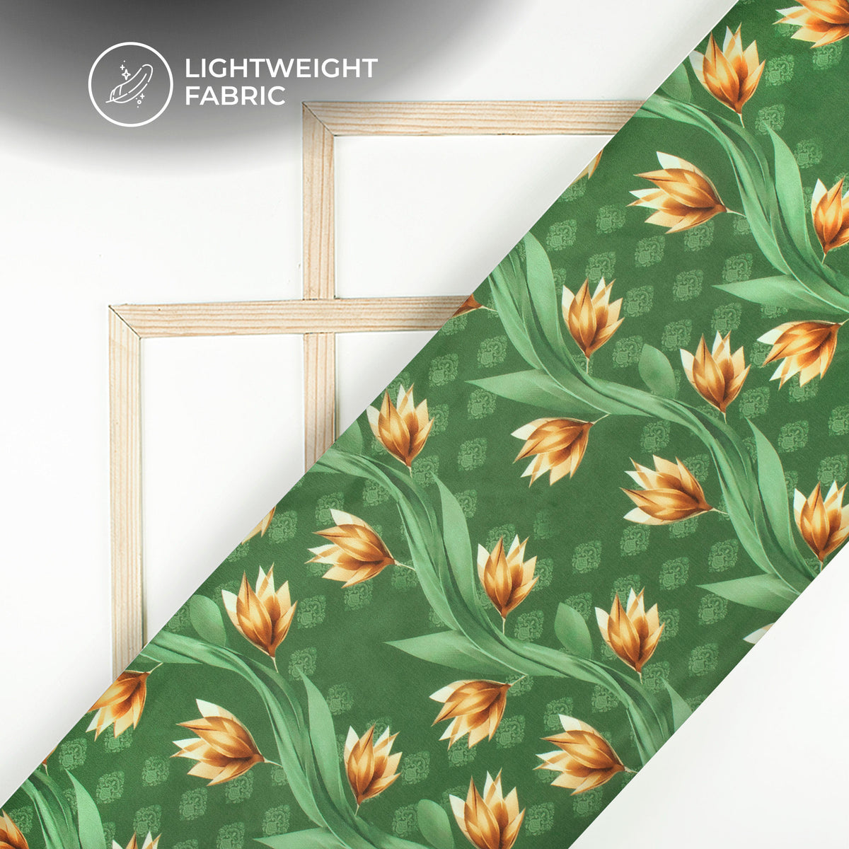 Designer Studio Choice Digital Print Poly Chinnon Chiffon Fabric