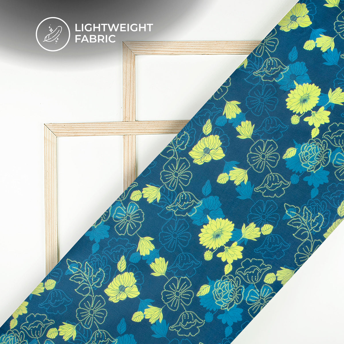 High-Demand Floral Digital Print Poly Chinnon Chiffon Fabric For Fashion Creators