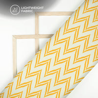 Fresh Edit Ikkat Inspire Poly Linen Slub Fabric - Fashion Creator's Pick