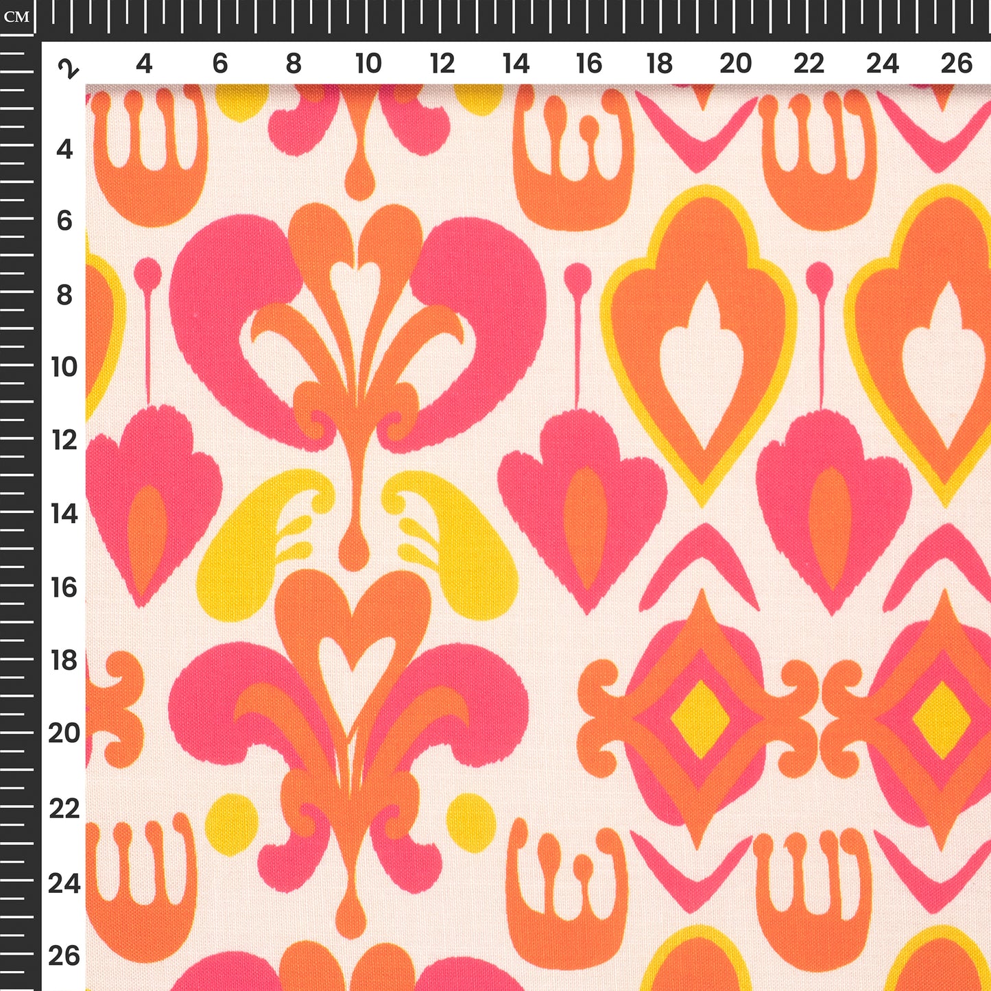 New Season Designer Collection Digital Print Poly Linen Slub Fabric