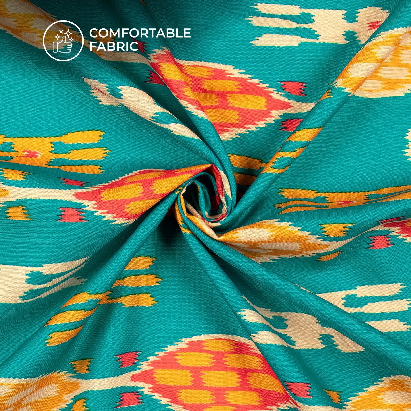 Ready for Your Next Best Seller - Digital Print Poly Linen Slub Fabric