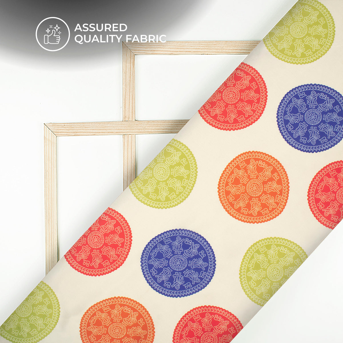 Color Pop Edit - Digital Print Georgette Satin Fabric | Boutique Favorite